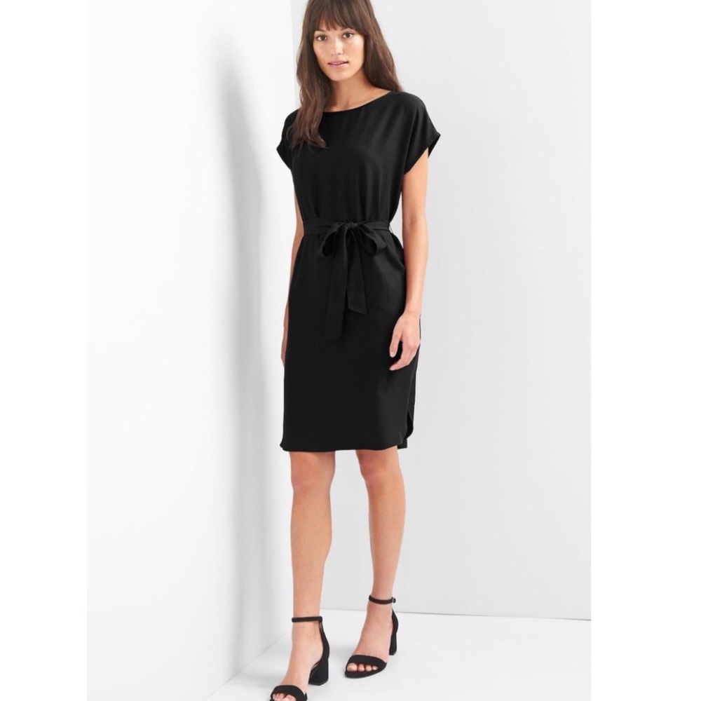 Gap Tie-belt Shift Dress